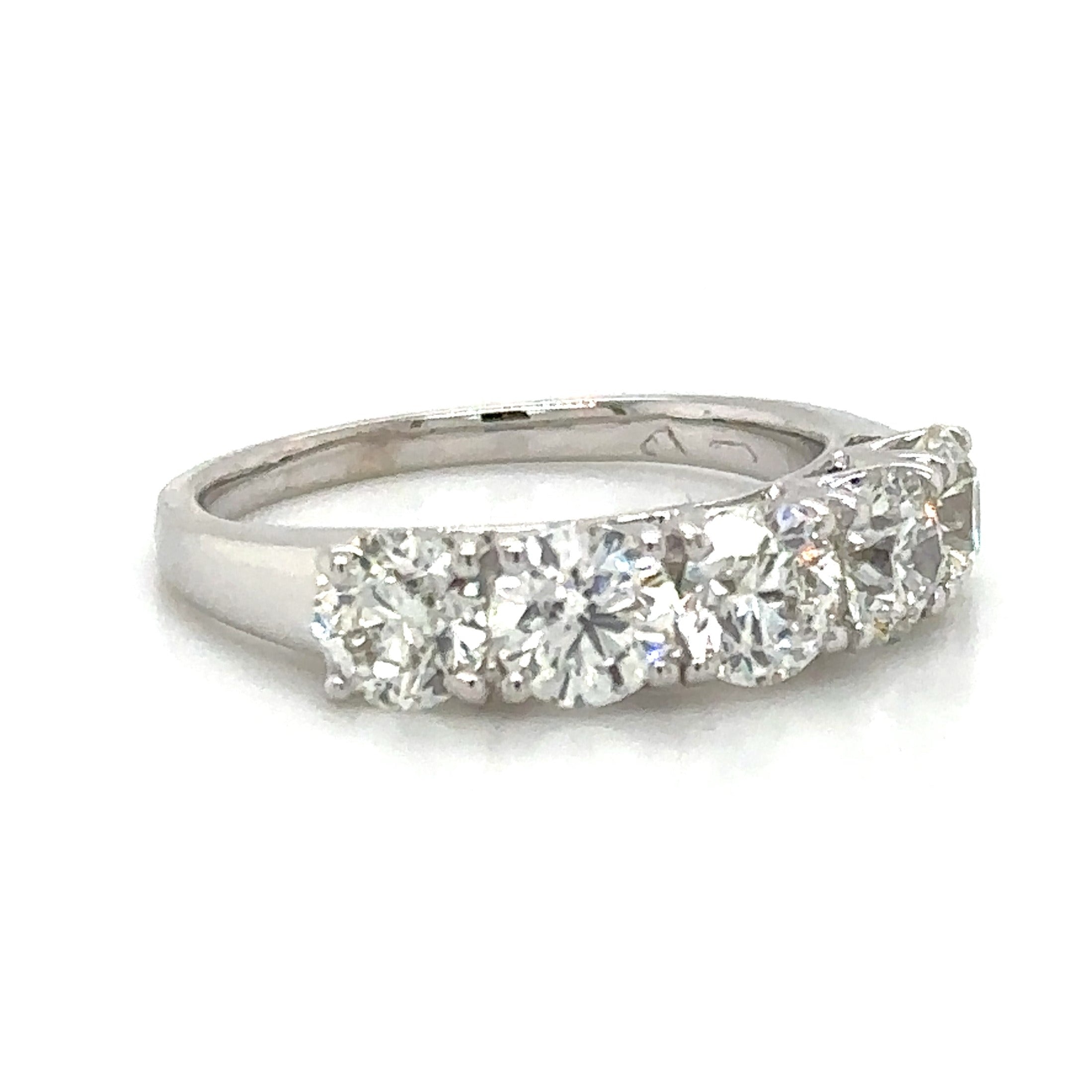 2.31ct t.w. Five Stone Diamond Ring