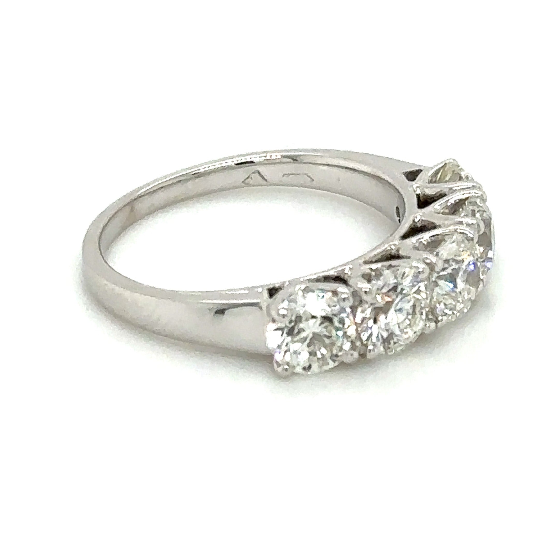 2.31ct t.w. Five Stone Diamond Ring