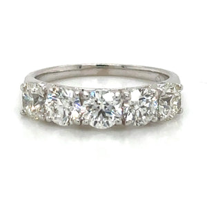 2.31ct t.w. Five Stone Diamond Ring