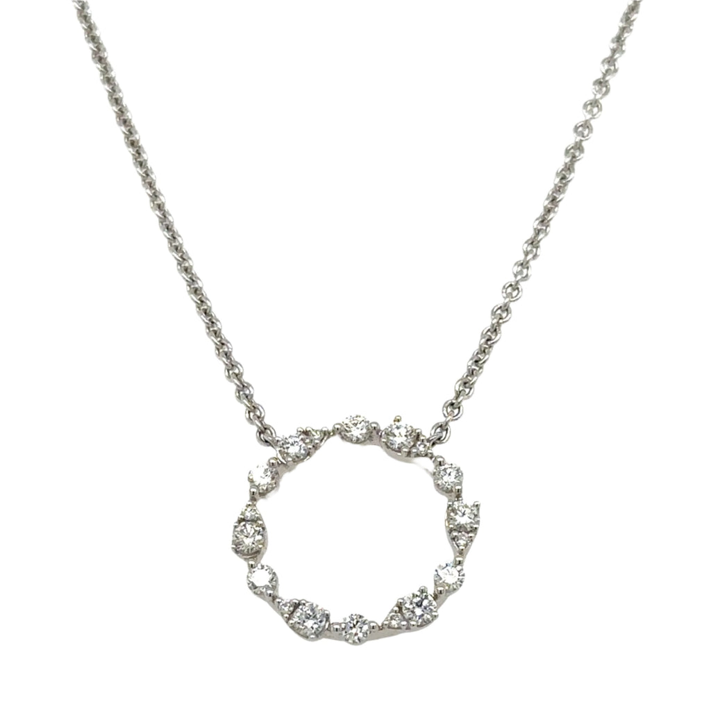 0.35ct tw Diamond Circle of Life Pendant Necklace