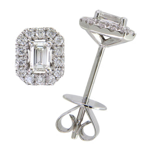 Diamond Earrings 0.42CT TW