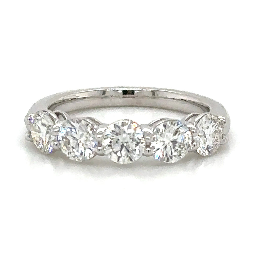 Copy of GIA Certified 2.00carat Five Stone Diamond Ring