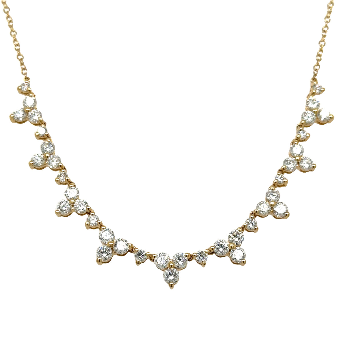 2.72ct tw Diamond Statement Chain Necklace