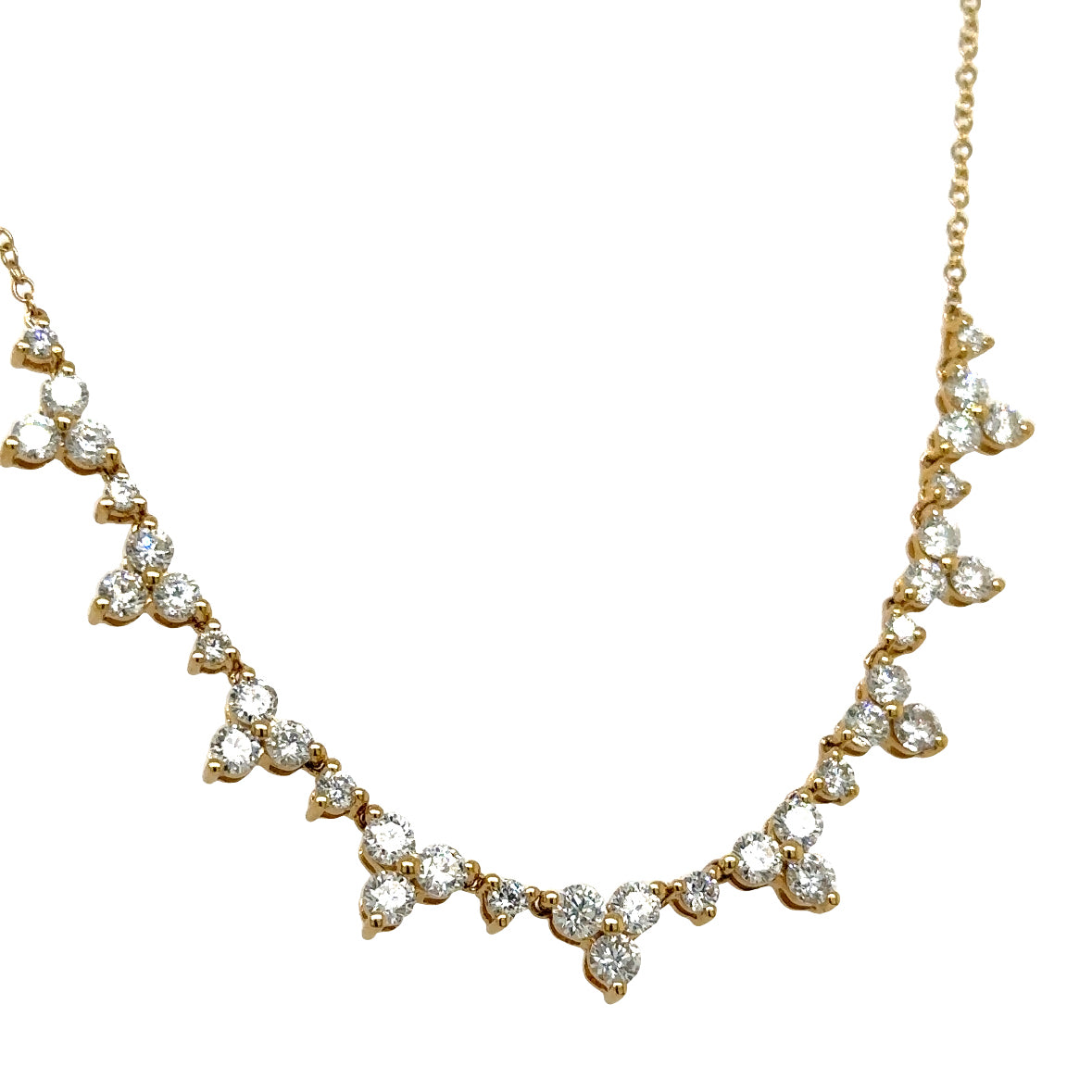 2.72ct tw Diamond Statement Chain Necklace