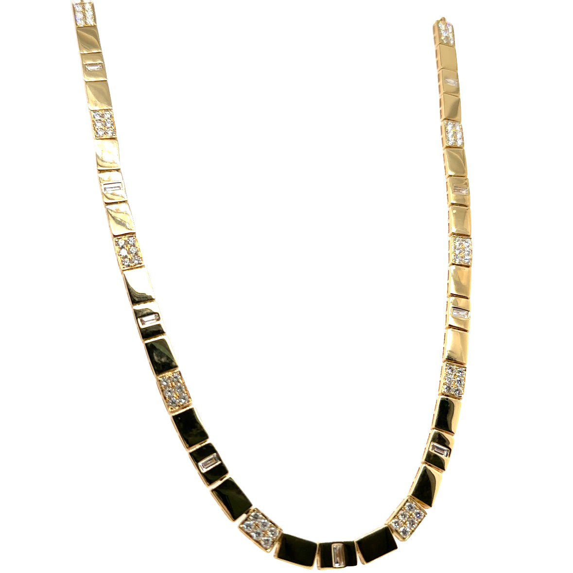 2.37ct tw Diamond Statement Choker Necklace