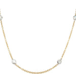 0.60ct tw Diamond by Yard Necklace