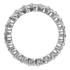 1.32ct t w Diamond Single Prong Eternity Band