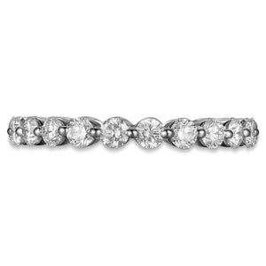 1.32ct t w Diamond Single Prong Eternity Band