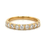 0.73carat Diamond Band Half Eternity Ring