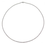 3.02ct tw Diamond Riviera Line Tennis Gradual Necklace