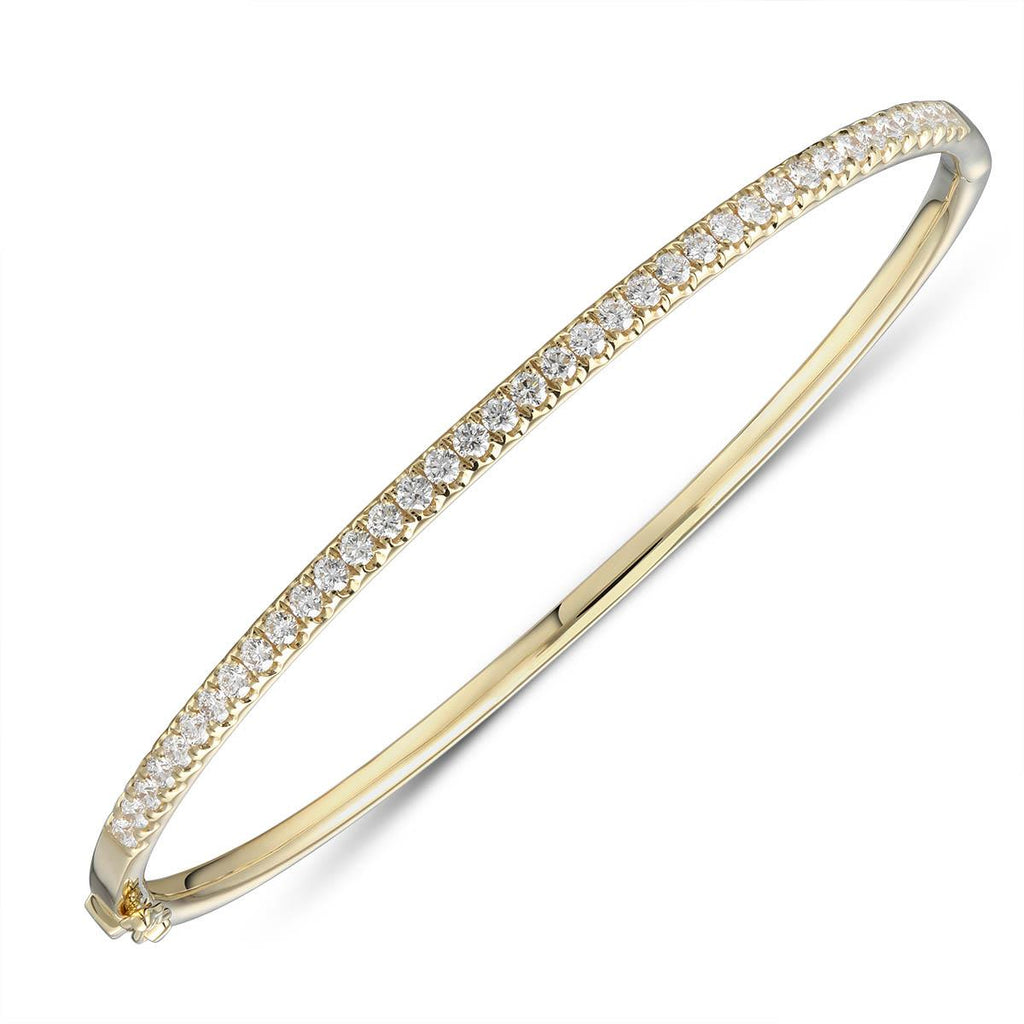 0.93ct tw Diamond Bangle Bracelet