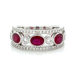 1.72ct tw Diamond And Ruby Ring