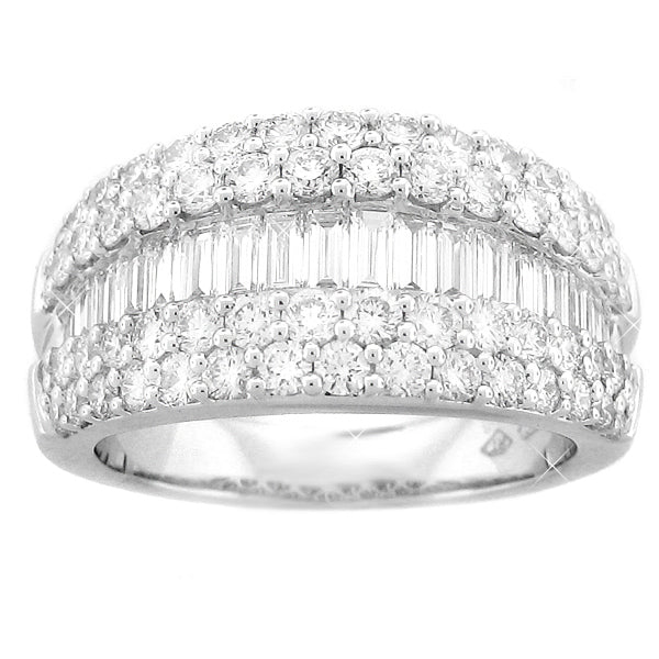 2.05CT T.W. Fancy Right Hand Diamond Ring