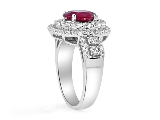 Ruby right hot sale hand ring