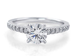 1.00ct Round Brilliant Cut Diamond Engagement Ring