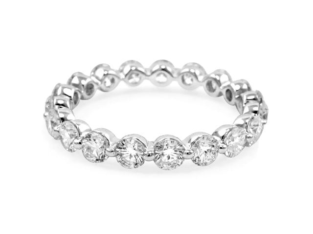 1.99ct tw Diamond Single Prong Eternity Ring