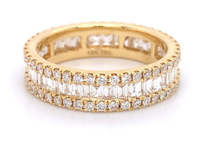 2.16ct t.w. Eternity Baguette Diamond Ring