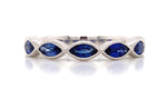 Blue Sapphire Celebration Stackable Ring