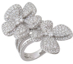 1.90ct t.w. Round Brilliant Pave Set Diamond Cocktail Ring