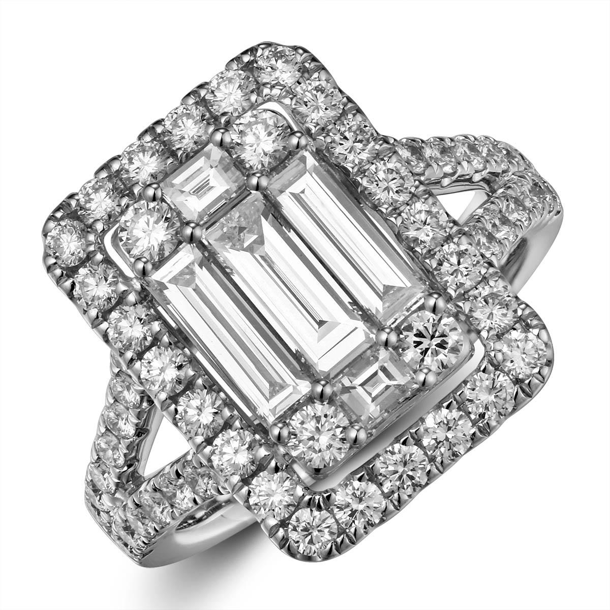 2.42CT T.W. Diamond Ring