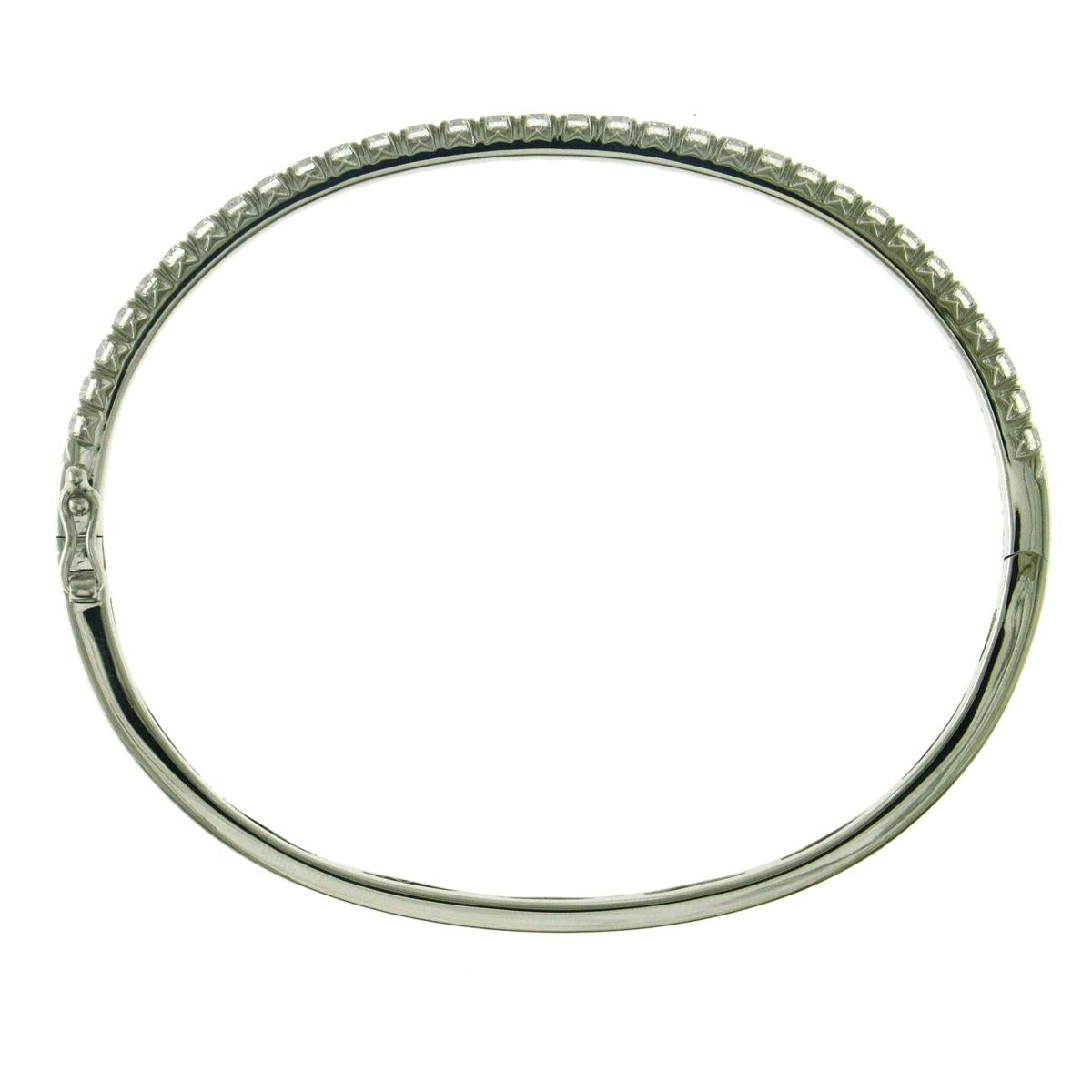 Diamond Bangle Bracelet 1.23ctw