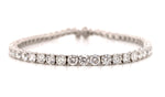 5.04ct t.w. Diamond Tennis Riviere Line Bracelet