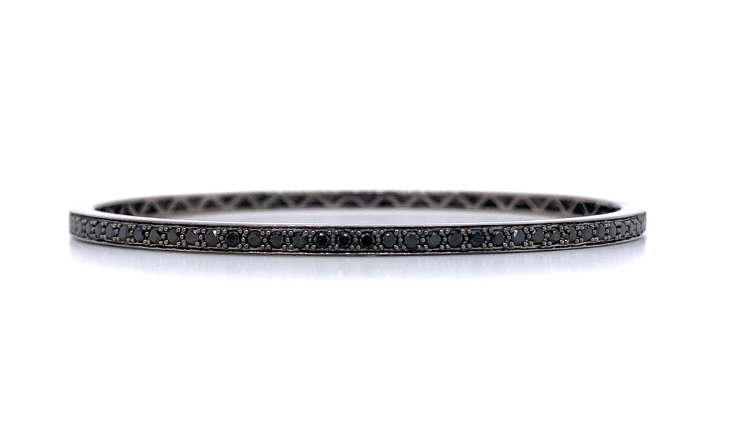 Black Diamond Bracelet Bangle