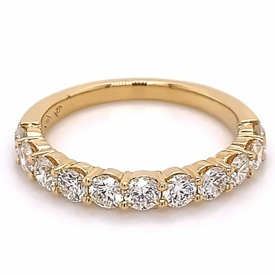 1.10ct tw Yellow Gold Diamond Eternity Ring