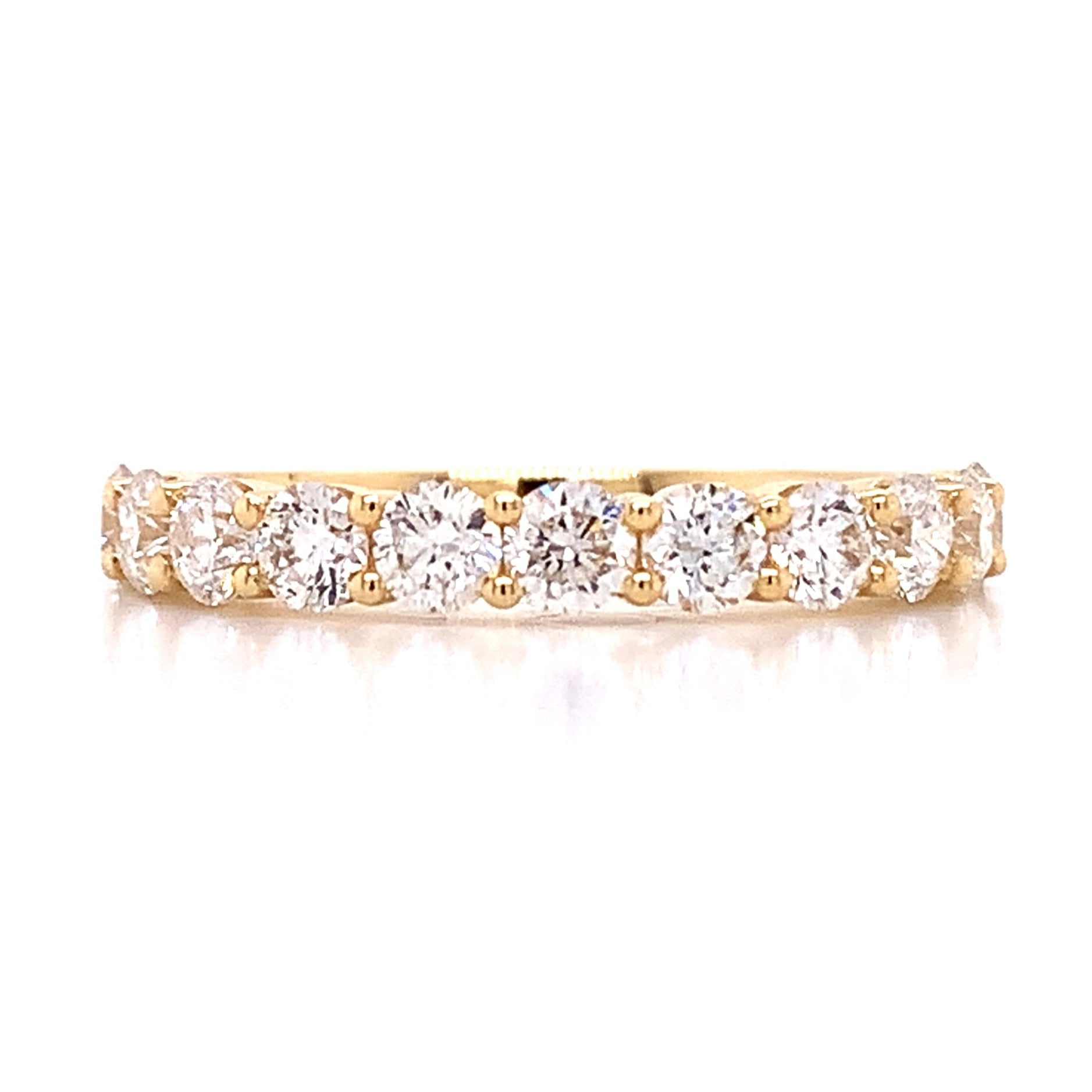 1.10ct tw Yellow Gold Diamond Eternity Ring