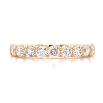 1.10ct tw Yellow Gold Diamond Eternity Ring