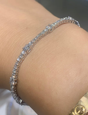 Diamond Tennis Bracelet 2.74ct t.w.