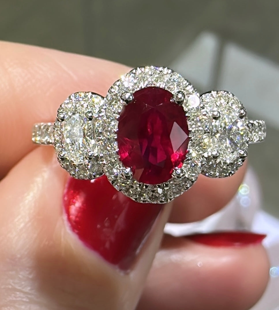 Shop Ruby Engagement Rings - Brilliant Earth