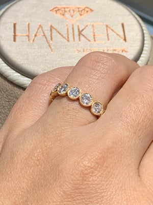 3.01cts Diamond Bezel Set Eternity Band - HANIKEN JEWELERS NEW-YORK