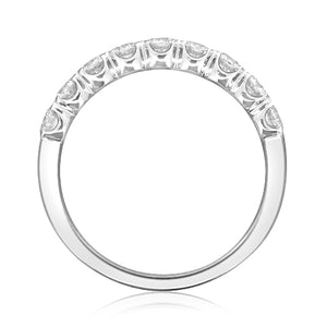 0.89ct tw Diamond Half Eternity Band