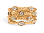 1.20ctw Rose Gold Diamond Ring - HANIKEN JEWELERS NEW-YORK