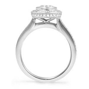 0.65ct Round Briliant Cut Bezel Set Engagement Ring