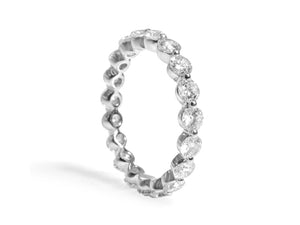 1.99ct tw Diamond Single Prong Eternity Ring