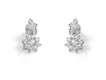 1.51ctw Flower Diamond Drop Earrings - HANIKEN JEWELERS NEW-YORK