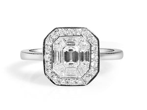 0.78CT T.W. Diamond Fancy Ring - HANIKEN JEWELERS NEW-YORK