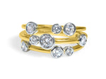 Two Tone Gold & Diamond Ring - HANIKEN JEWELERS NEW-YORK